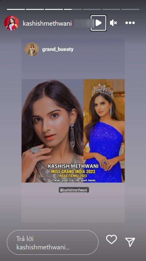  Đại diện Ấn Độ tham gia Miss Grand International 2023 bị thay vào phút chót, chuyện gì đây? Ảnh 1