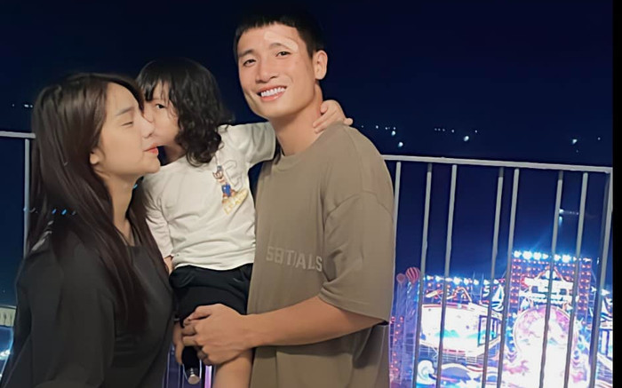 Bùi Tiến Dũng xuất hiện cùng bà xã, nói rõ tình trạng hôn nhân Ảnh 2