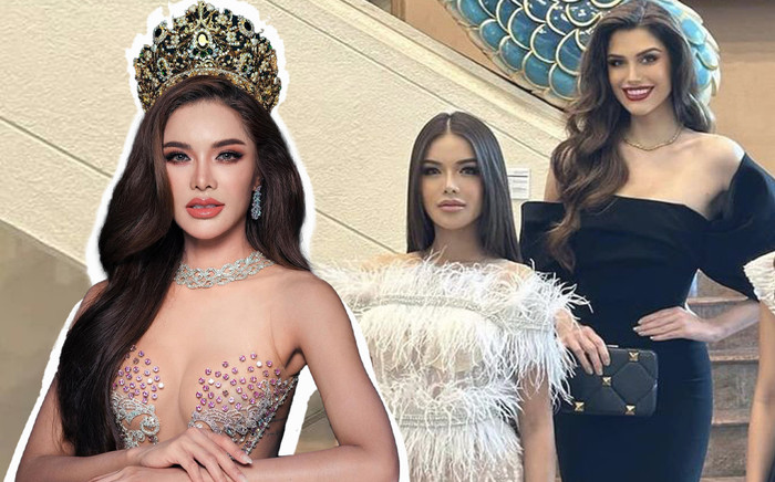 Miss Grand Thailand 2023 bị ví như 'tượng sáp' khi đọ sắc cùng Miss Grand International 2022 Ảnh 2