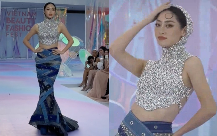 Lương Thuỳ Linh có màn đá váy nhận 'cơn mưa' lời khen, netizen nhắc ngay Hương Giang - Khánh Vân Ảnh 2