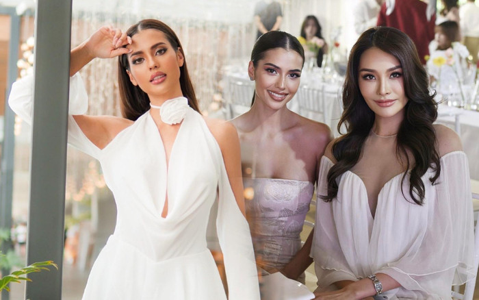 Tan chảy trước visual đẳng cấp của ứng cử viên mạnh nhất Hoa hậu Hoàn vũ Thái Lan 2023 Ảnh 2