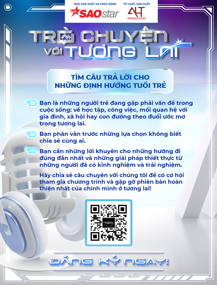 Trò Chuyện Với Tương Lai: Chương trình mới toanh với mục đích 'gỡ rối' cho giới trẻ sắp được lên sóng Ảnh 1