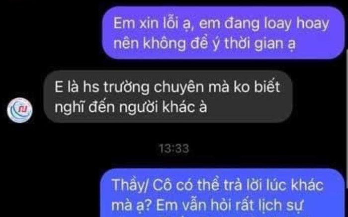 Học sinh nhờ tư vấn nhưng bị nhóm tuyển sinh sử dụng ngôn từ thiếu chuẩn mực: ĐH Quy Nhơn nói gì? Ảnh 2