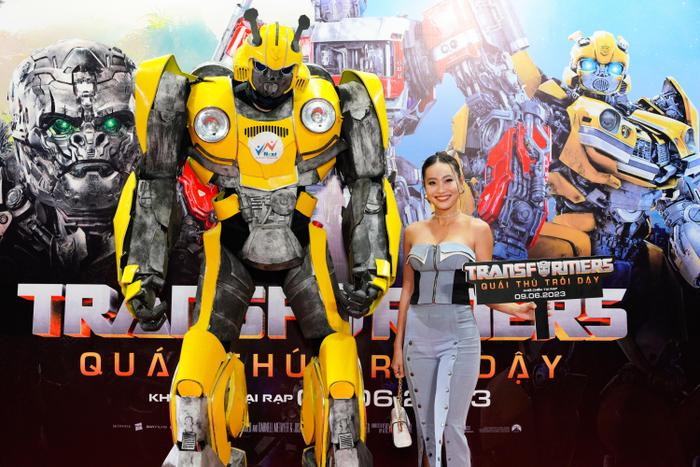 Kim Tuyến, Quách Ngọc Tuyên và dàn sao đổ bộ thảm đỏ của bom tấn Transformers: Quái Thú Trỗi Dậy Ảnh 5