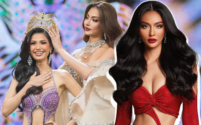 Miss Grand Indonesia 2022 gây 'bão' với màn hô tên kết thúc nhiệm kỳ: Sao từa tựa Thùy Tiên thế này? Ảnh 2