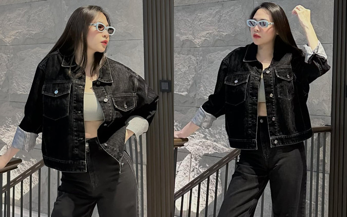 Đàm Thu Trang 'lên đồ' sang chảnh khoe dáng tại biệt thự, thần thái mẹ bỉm chiếm spotlight Ảnh 2