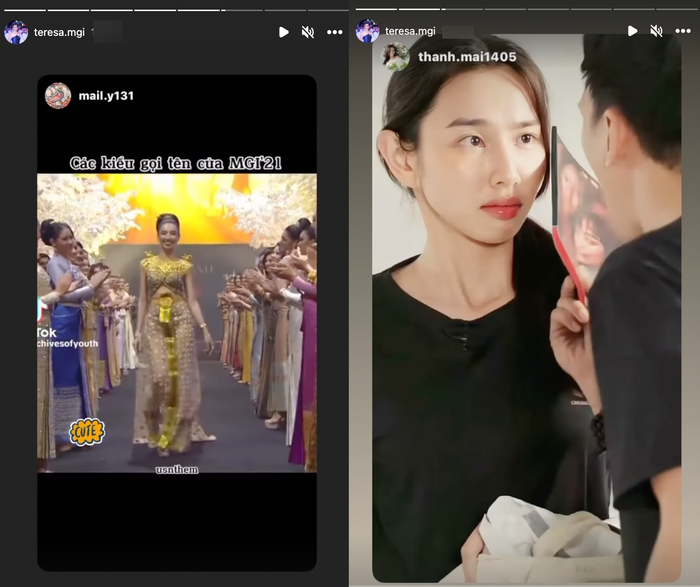 Giữa tâm bão của sự việc, phó chủ tịch Teresa vẫn đăng bài liên quan đến Thuỳ Tiên. 