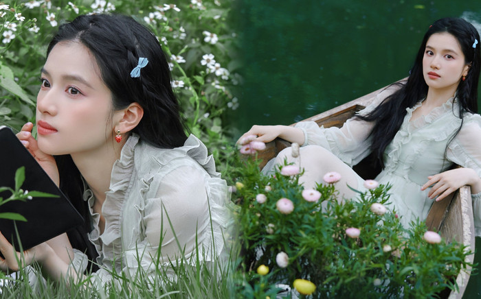 Trương Tịnh Nghi khiến dân tình 'lạc lối' với visual cực phẩm chuẩn nét nàng thơ Ảnh 2