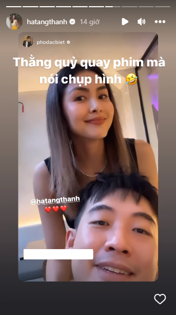 Hình ảnh mới nhất của Tăng Thanh Hà ở bên cạnh bạn thân