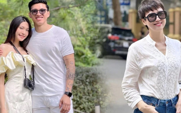 Mẹ vợ tương lai Đoàn Văn Hậu tiếp tục gây sốt với nhan sắc trẻ khó tin Ảnh 2