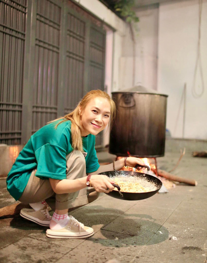 Cô luôn tuân theo chế độ ăn uống, ngủ nghỉ và luyện tập khoa học.