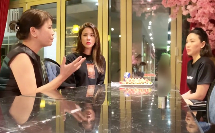 Gần đây, Diệp Lâm Anh công khai hình ảnh chứng minh việc Quỳnh Thư và thiếu gia Nghiêm Đức có mối quan hệ tình cảm. (Ảnh tổng hợp)