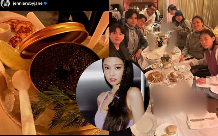 Không chỉ hẹn hò riêng, Jennie còn đi ăn chung với nhóm bạn của V (BTS)? Ảnh 2