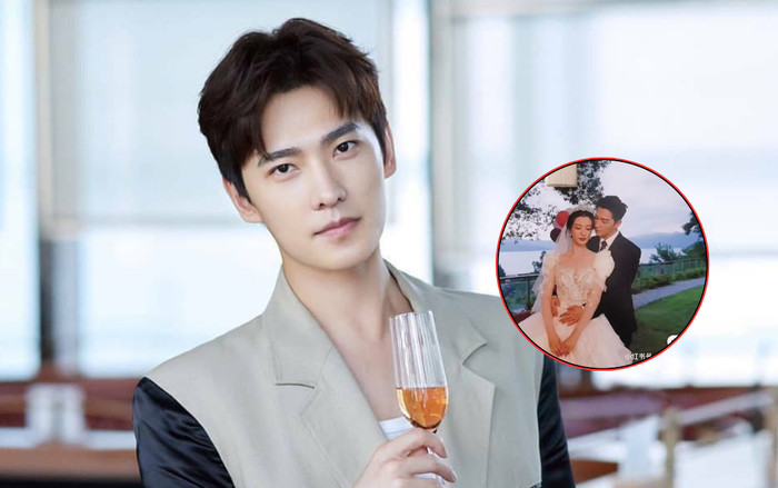 Dương Dương công khai ảnh cưới, cô dâu đẹp không kém Địch Lệ Nhiệt Ba Ảnh 2