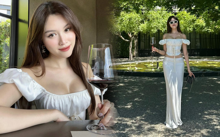 Thanh Thanh Huyền diện đồ trễ vai khoe 'núi đôi' nóng bỏng Ảnh 2