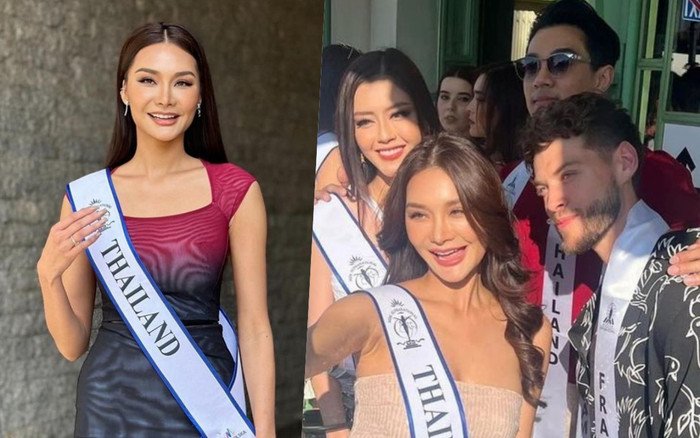 Đọ sắc cạnh người đẹp Thái Lan, đại diện Việt Nam 'ăn điểm' bởi một chi tiết Ảnh 2