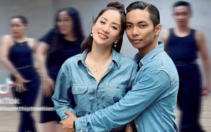 Bầu bí vượt mặt, Khánh Thi vẫn đứng lớp dạy nhảy cho Phan Hiển đi thi quốc tế Ảnh 2