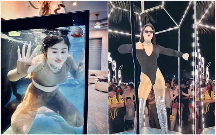 Chán làm 'hotgirl bể cá', Ngân Baby lại biến mình thành trò tiêu khiển phản cảm Ảnh 2