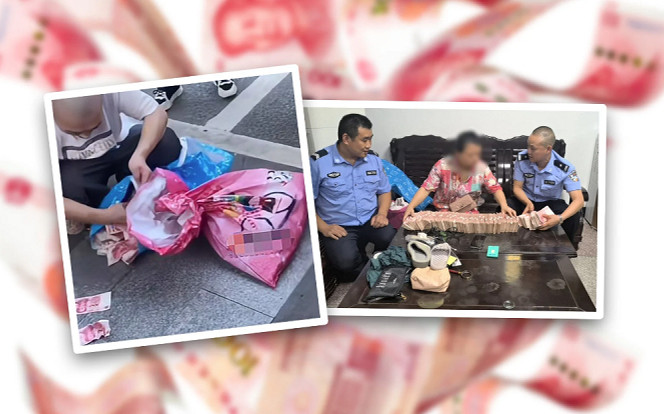 Người đàn ông xách theo bì tiền, rải ra đường và câu chuyện xúc động phía sau Ảnh 2