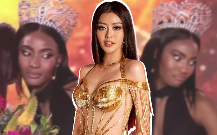 Miss Supranational 2022 bị soi thái độ khó chịu khi trao giải cho Đặng Thanh Ngân Ảnh 2