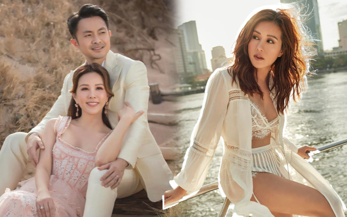 Hoa hậu Thu Hoài chăm mặc hở tôn 'núi đôi' gợi cảm sau ly hôn chồng thứ tư Ảnh 2