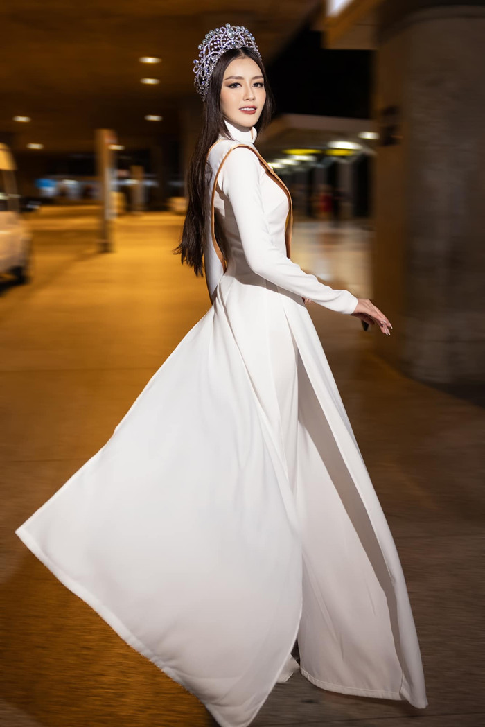 Cô tâm sự rằng: 'Mỗi cuộc thi sẽ cho mình một trải nghiệm'. 