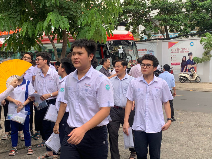 Thí sinh tham dự kỳ thi tốt nghiệp THPT 2023