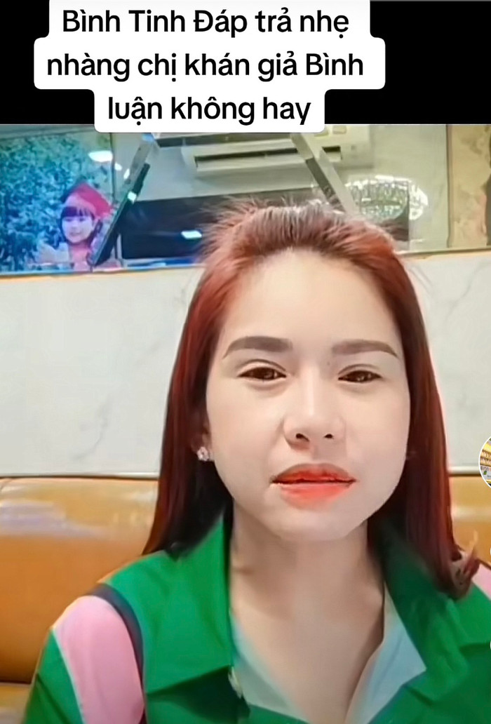 Bình Tinh không ngại vỗ thẳng mặt anti-fan trước những lời lẽ kém duyên.