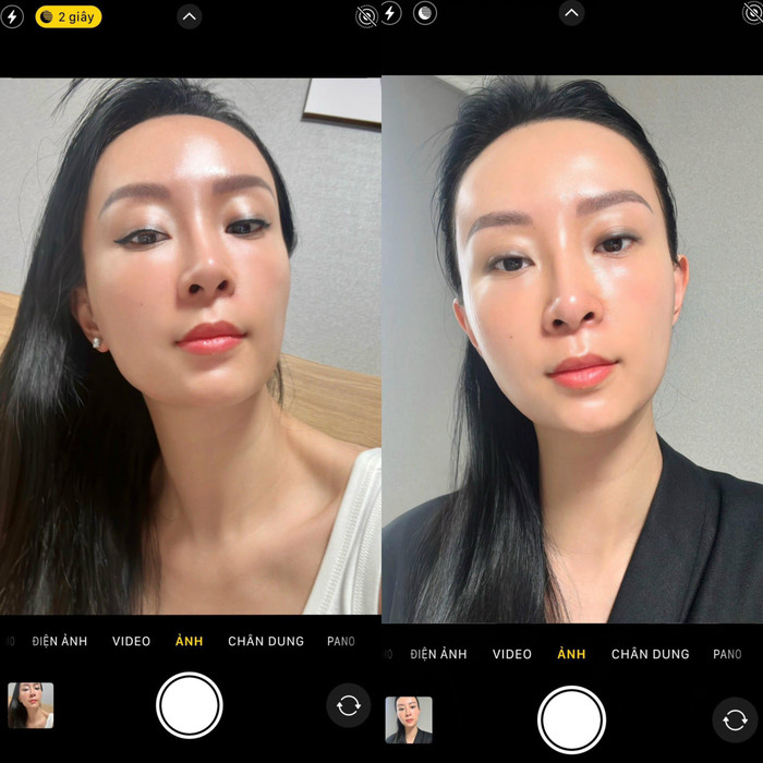 Nàng Hậu khiến khán giả ghen tỵ với gương mặt không hề có dấu hiệu lão hóa cùng làn da căng mịn đầy sức sống.