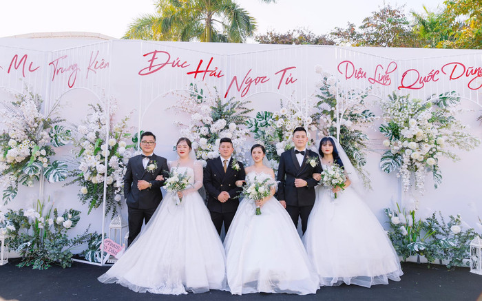 3 anh em ruột tổ chức đám cưới cùng một ngày, tiết lộ điều đặc biệt về tiền mừng Ảnh 2