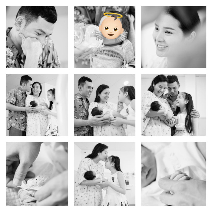 Phương Trinh Jolie khoe loạt ảnh ngọt ngào, hạnh phúc cùng chồng Lý Bình và hai con 