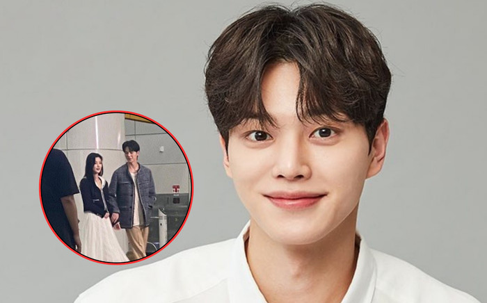 Lộ ảnh Song Kang nắm tay bạn gái tại sân bay, thái độ của đàng trai gây bão Ảnh 2