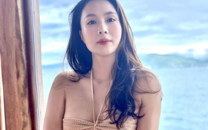 Hồng Diễm diện váy áo khoe body mướt mắt, Việt Anh bất ngờ thốt lên một điều Ảnh 2