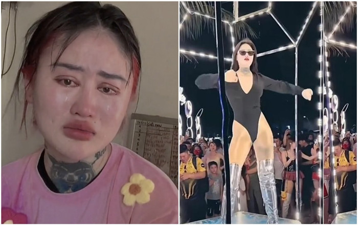 Ngân Baby lại bật khóc nói về clip nhảy ở Hạ Long: Không mặc gợi cảm thì ai xem? Ảnh 2