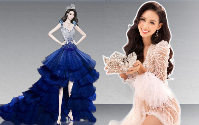 Bảo Ngọc biết trước final walk và chọn váy to nhất: Ủa Mai Phương mới là hoa hậu mà? Ảnh 2