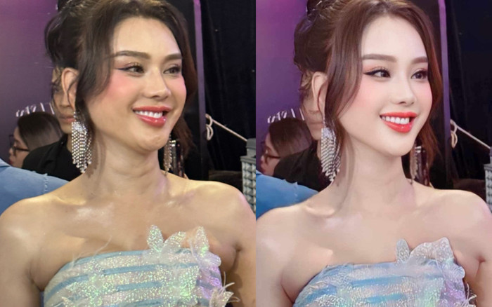 Lâm Khánh Chi chỉnh ảnh lố quá, nhưng còn sót phần mỡ ngay nách kìa chị! Ảnh 2