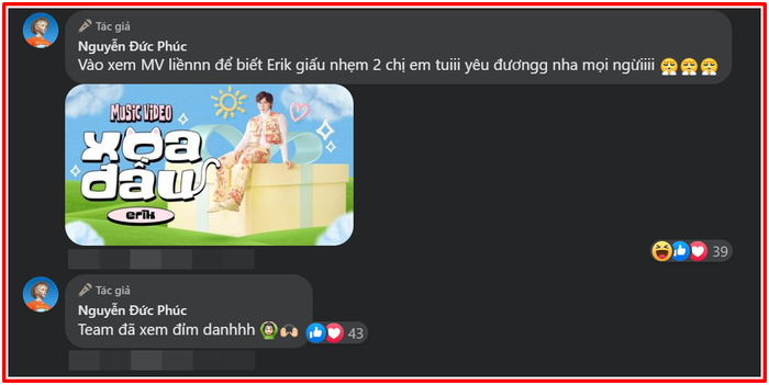 Đức Phúc đăng đàn tuyên bố với ERIK 'khỏi nhìn mặt nữa đi': Chuyện gì đây? Ảnh 3