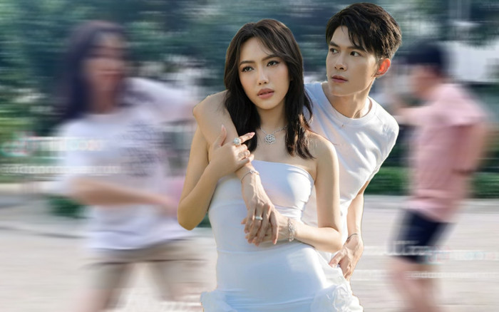 Vắng Anh Tú, Diệu Nhi lầy lội nhảy nhót cùng một nam ca sĩ Ảnh 2