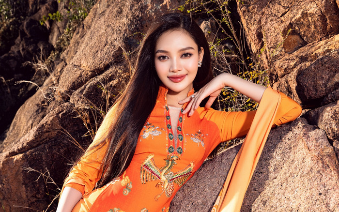 40 thí sinh Miss World VN trong tà áo dài, một nhan sắc đỉnh cao lộ diện! Ảnh 2