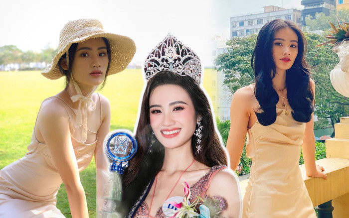 Nhan sắc đời thường của tân hoa hậu Huỳnh Trần Ý Nhi: xinh như thiên thần luôn! Ảnh 2
