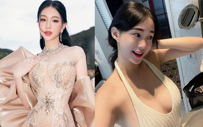 Chăm khoe 'núi đôi' cỡ đại, thí sinh Miss World Vietnam bị loại thẳng tay? Ảnh 2