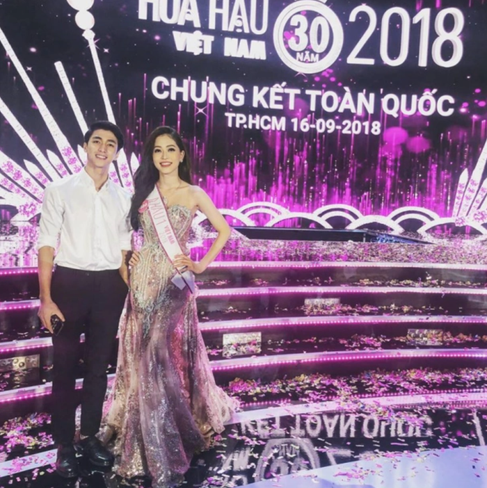  Những chàng trai thầm lặng 'đứng phía sau' bạn gái tại cuộc thi sắc đẹp Ảnh 4