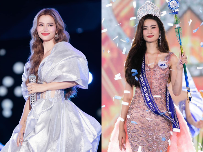 Ánh mặt, khuôn mặt của Ý Nhi (phải) như sao y bản chính.