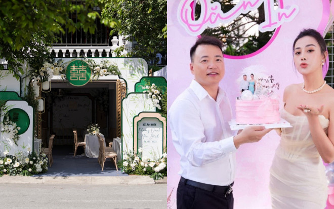 Ảnh nét căng bên trong lễ ăn hỏi của Phương Oanh và Shark Bình tại quê nhà Hà Nam Ảnh 2