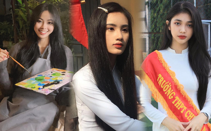 So kè nhan sắc thời đi học của Top 3 Miss World Vietnam 2023: Ai nổi bật nhất? Ảnh 2