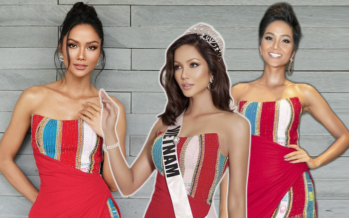 'Hoa hậu tiết kiệm nhất' gọi tên H'Hen Niê: mặc 1 bộ váy 3 lần, lần nào cũng đẹp Ảnh 2