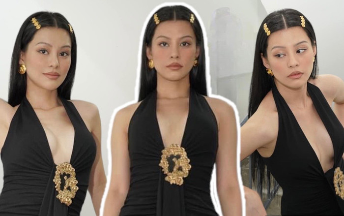 Ngoài tuổi băm, Bùi Lan Hương diện out fit cắt xẻ khoe 'gò bồng đảo' gợi cảm Ảnh 2