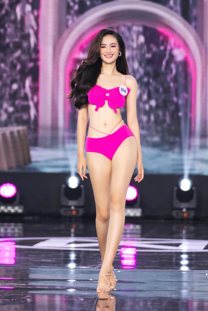 Top 3 Miss World VN 2023 diện bikini: Minh Kiên thua xa Ý Nhi, Đào Hiền! Ảnh 2