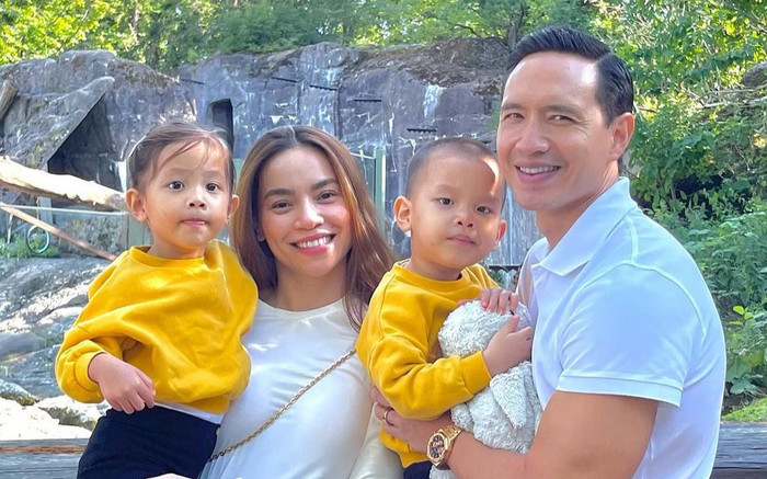 Nhà Hồ Ngọc Hà diện đồ đôi về quê nội Thụy Điển: Cả một bầu trời hạnh phúc! Ảnh 2