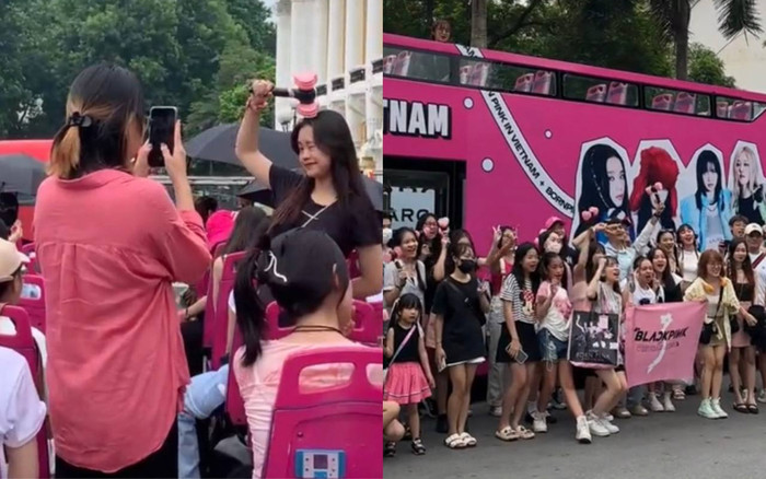 Không khí Hà Nội trước giờ G đón BLACKPINK: Sắc hồng phủ khắp thủ đô Ảnh 2